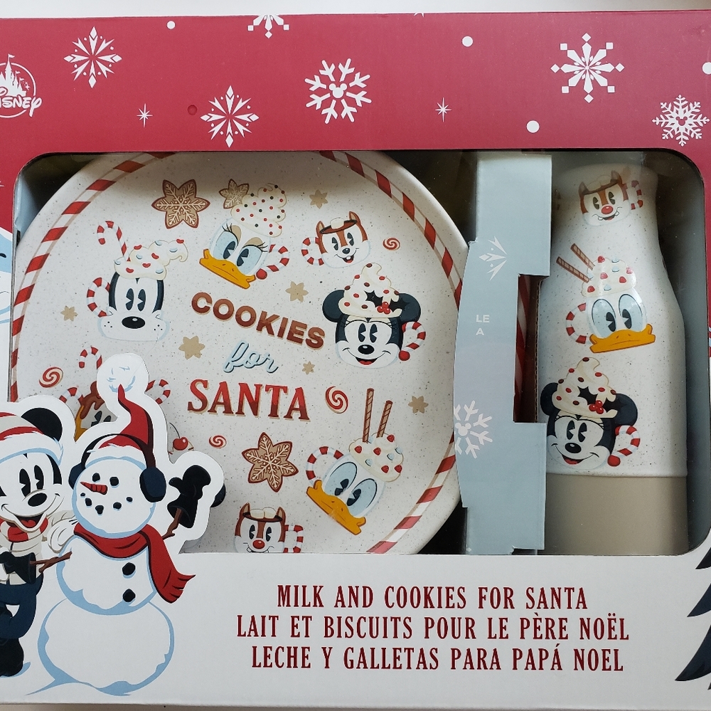 Christmas 🎄 Cookies and Milk set!